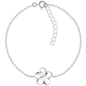 Sterling Silver Flower Bracelet